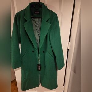 Women's Green Coat
